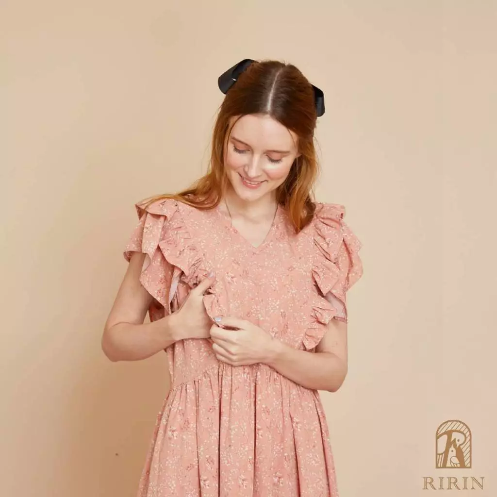 RIRIN Maternity Nursing Dress Breeze